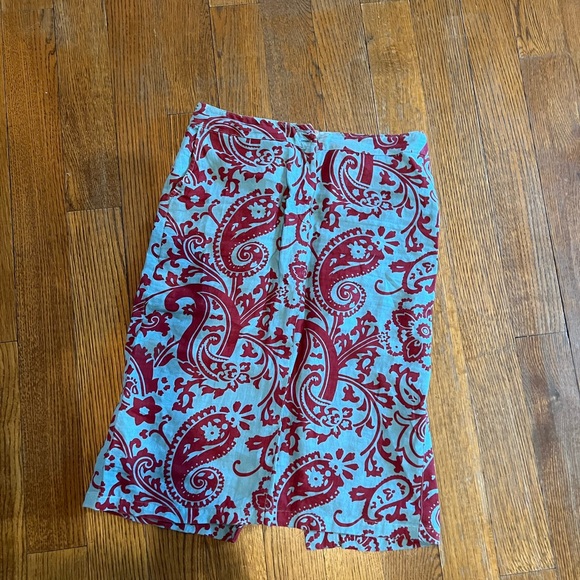 Etro linen skirt